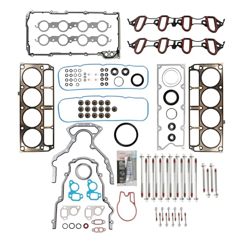 Image of PHILTOP HS26191PT ES72173 Head Gasket Set Fit for Chevy /GMC /Cadillac /Pontiac /Hummer /Buick, 2002-2011 Silverado 1500, 2002-2011 Avalanche Suburban 1500,Tahoe,4.8L,5.3L,Head Gasket Kit