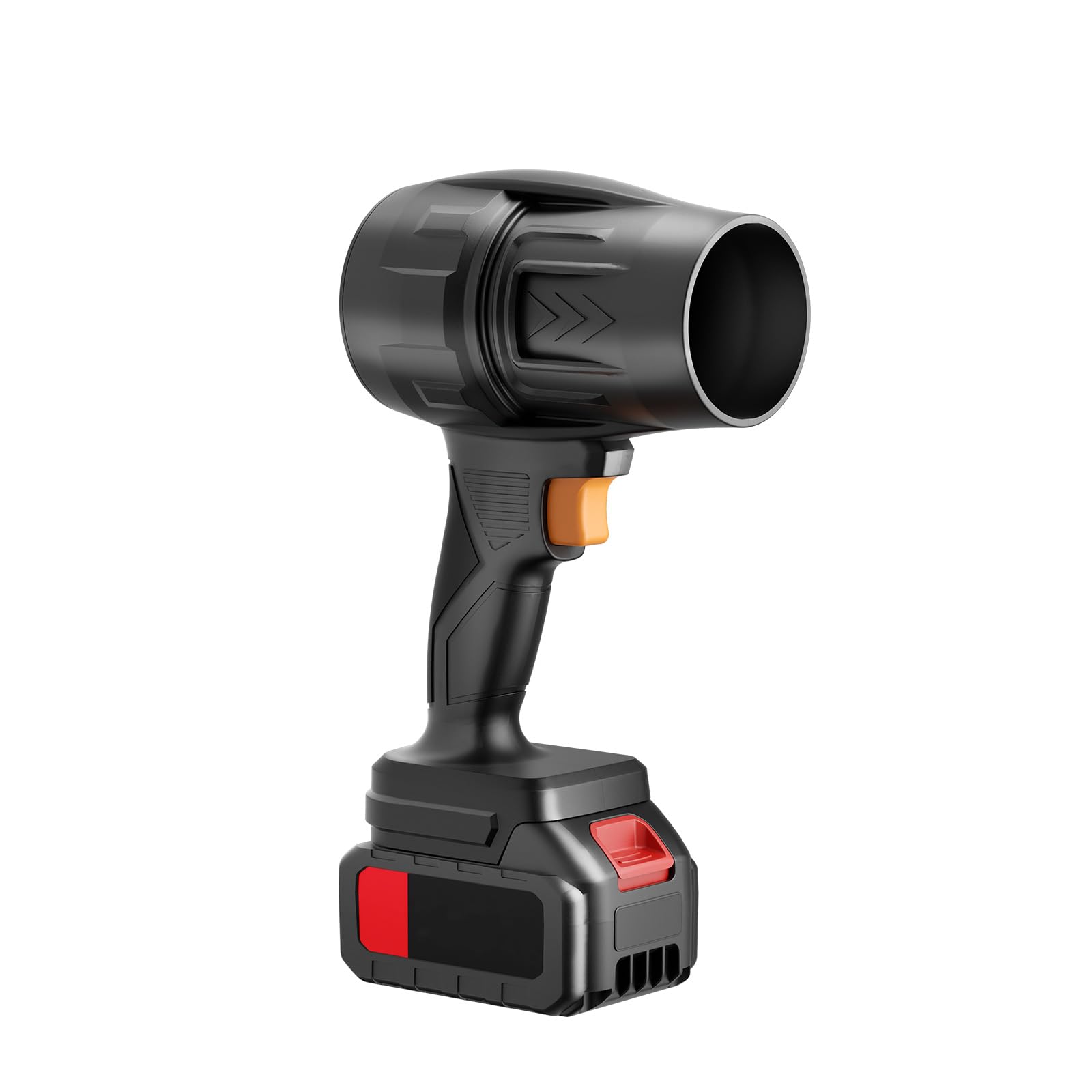 Soplador de hojas inalámbrico con batería y cargador, soplador de mano Turbo Jet, soplador eléctrico de 320.000 rpm, 2 césped de 21 V 3000 mAh, secado de automóviles y limpieza de polvo