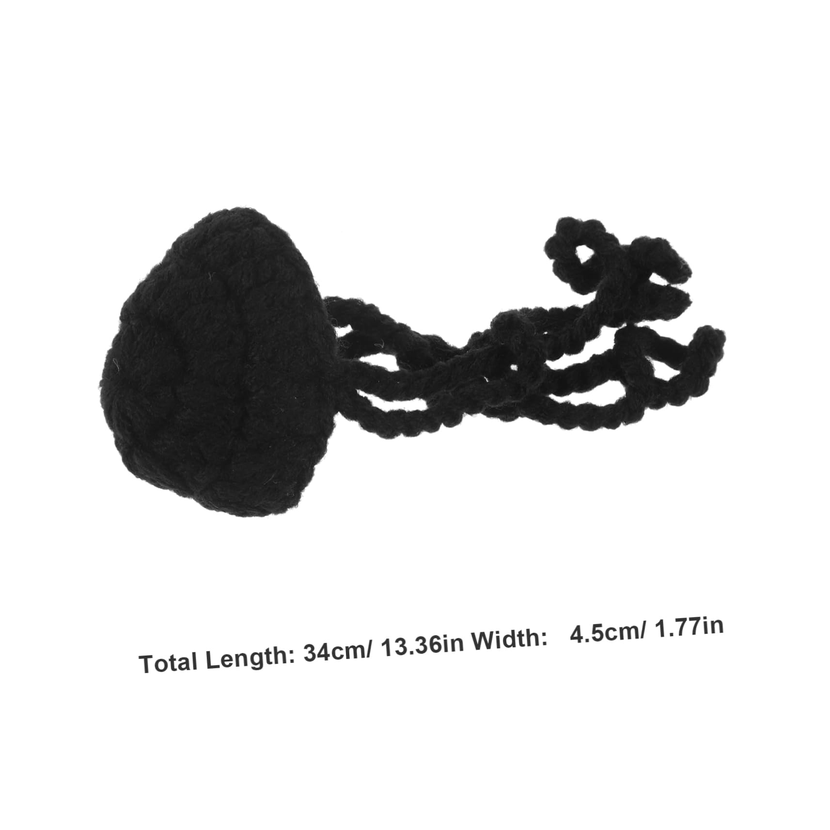 Homoyoyo Winter Nose Warmer - Soft Wool Nose Cover and Protector for Outdoor Activities - Comfortable Knitted Nose Guard for Men and Women Black Color