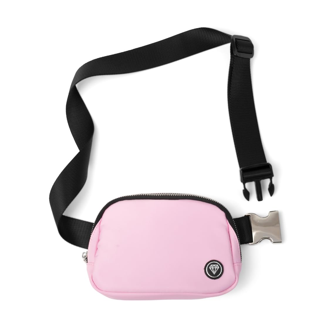 Rubina Anywhere Belt Bag LUXE | Crossbody Bag for Women | Unisex Hip Waist Pack for Hiking, Workout, Running, Traveling, Festivals | Chest Bag |