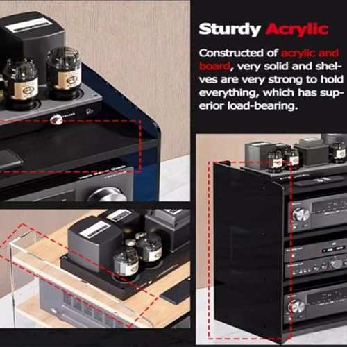 Support stéréo modulable pour résoudre le manque de place et la surchauffe des amplificateurs