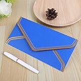 ALRIUS Umschlag der Vergoldung 30pcs/Lot für Hochzeits-Einladung Westliche Mehrfarbenumschläge Perlglanz-Papiergeschäfts-Umschlag