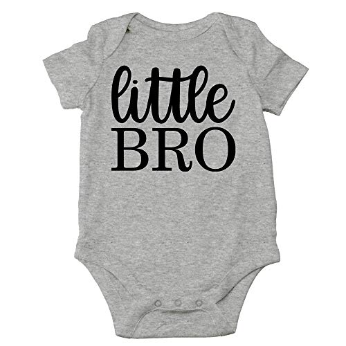 Image of CBTwear Little Bro - Baby Clothes - Funny Newborn Bodysuit Outfits for Boys