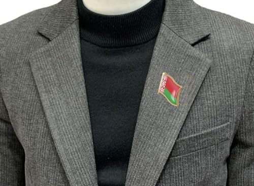 Image of vmcoatdu Country Flag Backs Locking Pin Keepers Locking Clasp Pin Badge International Travel Brooch Metal Alloy Souvenir Pin 0.75x0.7 Inch Small Pin