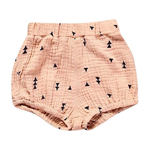 Toddler Cotton Linen Blend Bloomer Shorts Cover