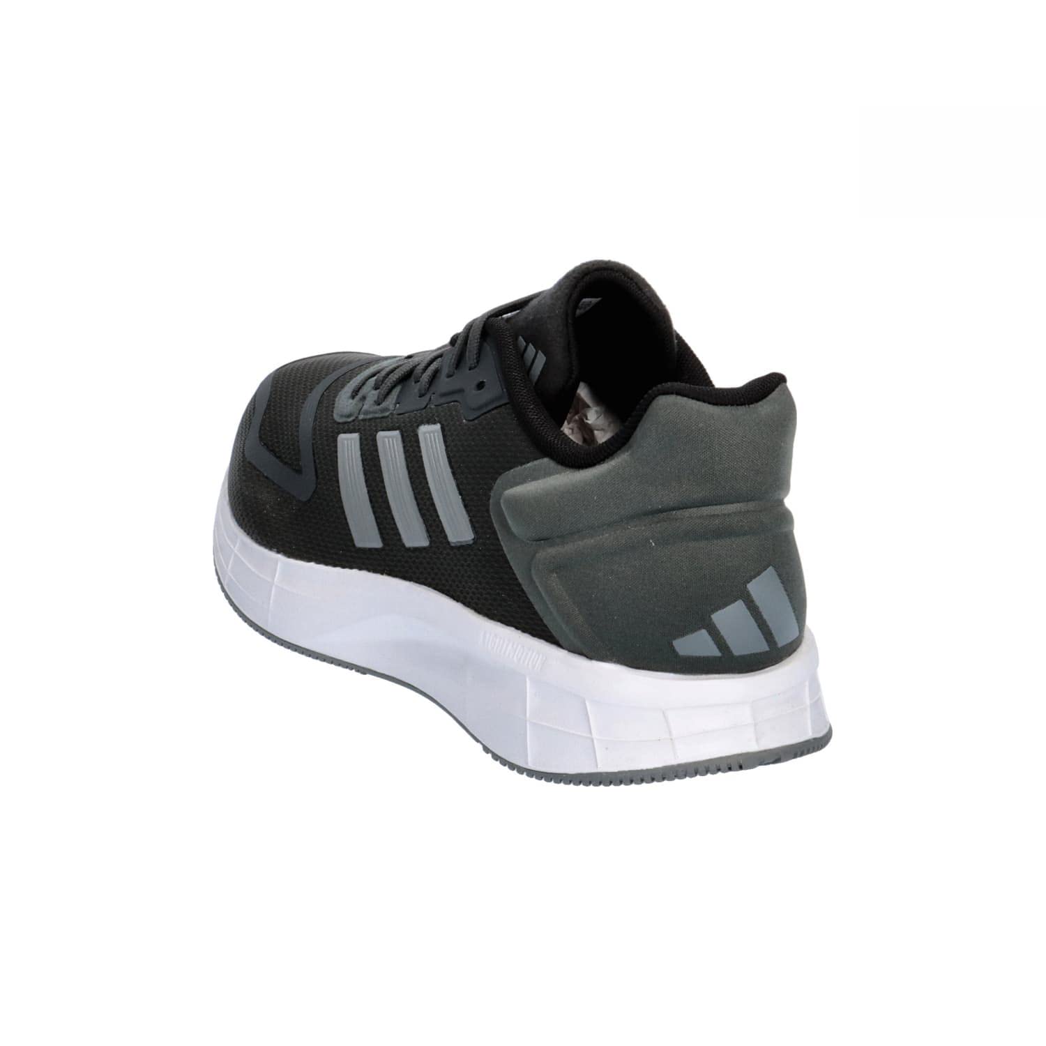 adidas Duramo 10 Shoes, Zapatillas para Correr Hombre, Grey Six/Grey Three/Cloud White, 46 EU