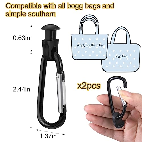 Image of Mity rain Key Holder for Bogg Bag, Accessories for Bogg Bags Original X Large, Insert Charm Carabiner Keychain for Beach Bag