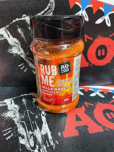 Angus & Oink Rub Me Hella Nashty - Nashville Hot Chicken Würze, 200 g