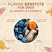 Himalayan Dog Chew Bars| Blueberry, Turmeric, Yak Cheese-| No Rawhide, Long-Lasting and Healthy Dental Treats| 3 Flavors, 12 oz| L Size