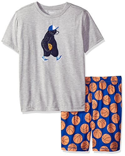 Gymboree Boys' Big Basketball Bear Sleep Set
