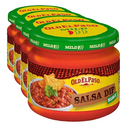 Old el Paso Salsa Mexicana, Frasco 312 g (Paquete de 4)