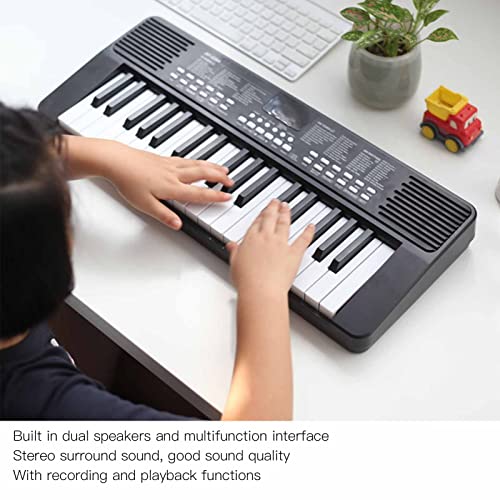 banapo Clavier électronique portable, claviers de piano à 37 touches, contrôle du volume du son surround stéréo pour l… - Les Beatles, Paul McCartney, John Lennon, RIngo Starr, George Harrison banapo Clavier électronique portable, claviers de piano à 37 touches, contrôle du volume du son surround stéréo pour l… – Image 7