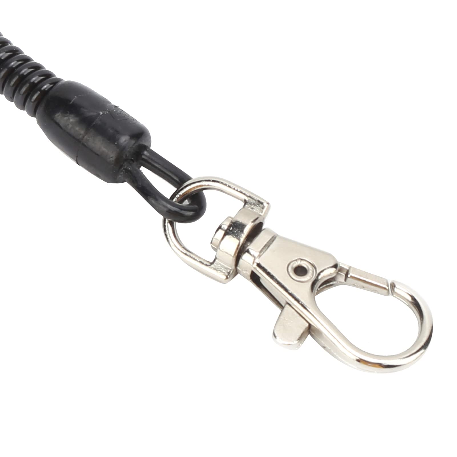 Toyvian Longe à Ressort Rétractable Noire 12 M Corde De Sécurité