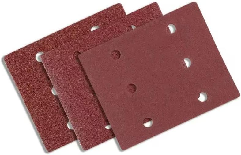 A19901 Fits for Ryobi 9-Piece 1/4 Sheet Sand Paper Assortment Set - 80, 120, and 220 Grit