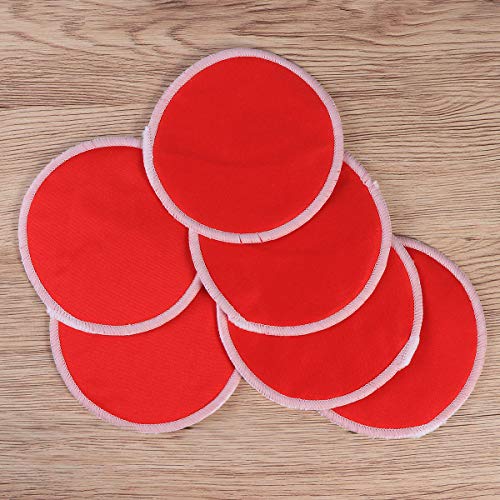 Almofada de amamentação Frcolor de tecido de bambu, reutilizável, antigalactorheia, para amamentação