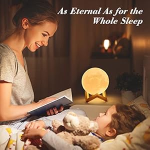 Mydethun 16 Colors Moon Lamp with 148 Combination Modes Gift for Lover LED Night Light Lamp for Women Kids Girls Bedroom Home Decor wRemote Control 59 inches wWood Stand