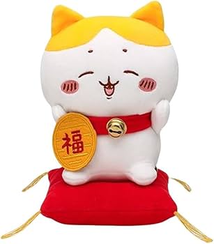 Amazon.co.jp: ちいかわ 招き猫シリーズ ハチワレ ぬいぐるみ コスプレ