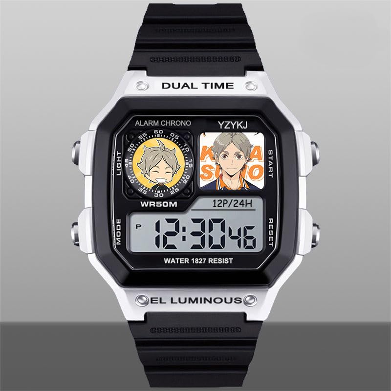 ハイキュー‼︎ その一瞬を見極めろ‼︎ ハイキュー‼︎翔時計‼︎ ギャラック ハイキュー!! 烏野高校モデル / HUC-HK-BD10-K | WORLD