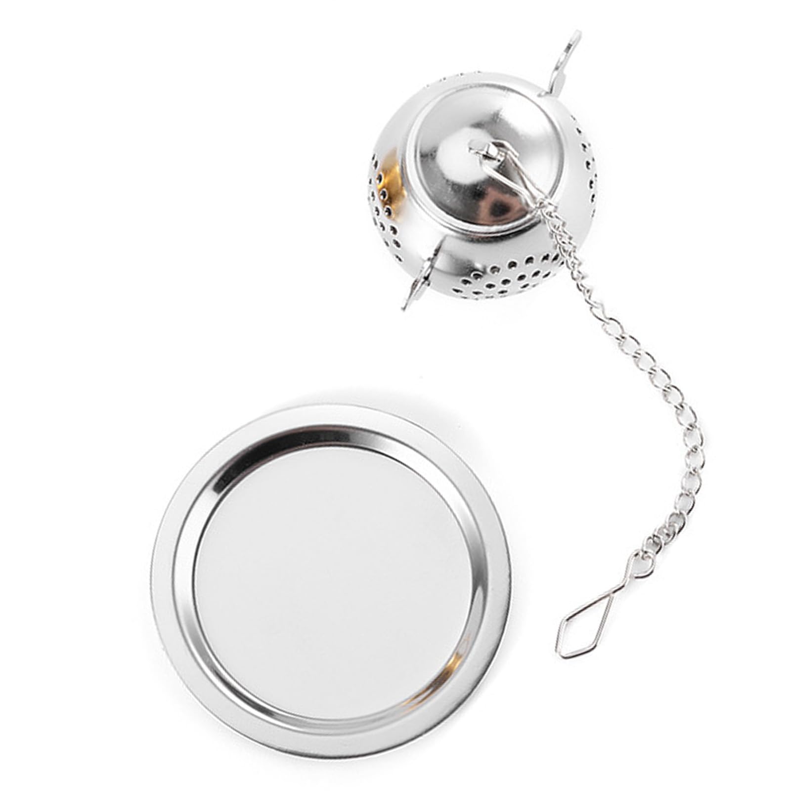 Elnwnnkc Simple Design Teapot with Removable Lid and Built in Tea Strainer Filter 304 Nonrust Steel for Efficient Filtration Modern Tea Filter