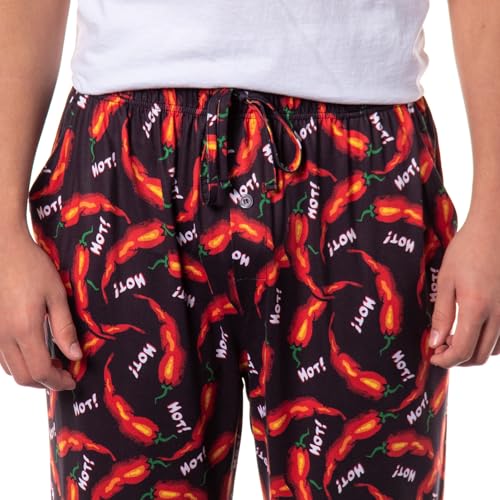 PJammy Men's Hot! Chili Peppers Sleep Pajama Pants for Adults3