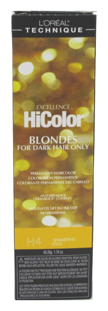 L'Oreal_Technique Excellence - HiColor Blondes - Shimmering Gold H4-1.74oz / 49.29g