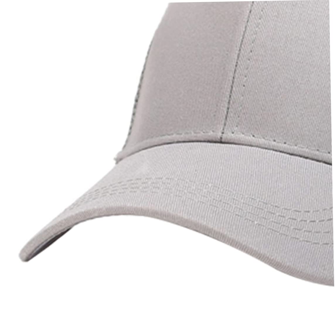 QiuwaiheiQiuwaihei XXL Oversize Plain Baseball Cap Structured Trucker Mesh Hat for a Big Large Head Baseball Cap