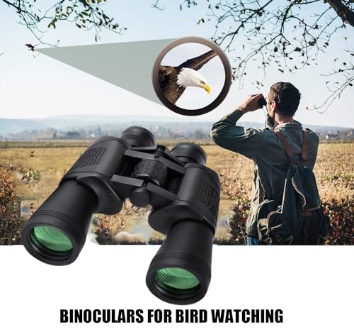 Binoculares 20x50 para adultos con visión nocturna de baja luz miniatura 6