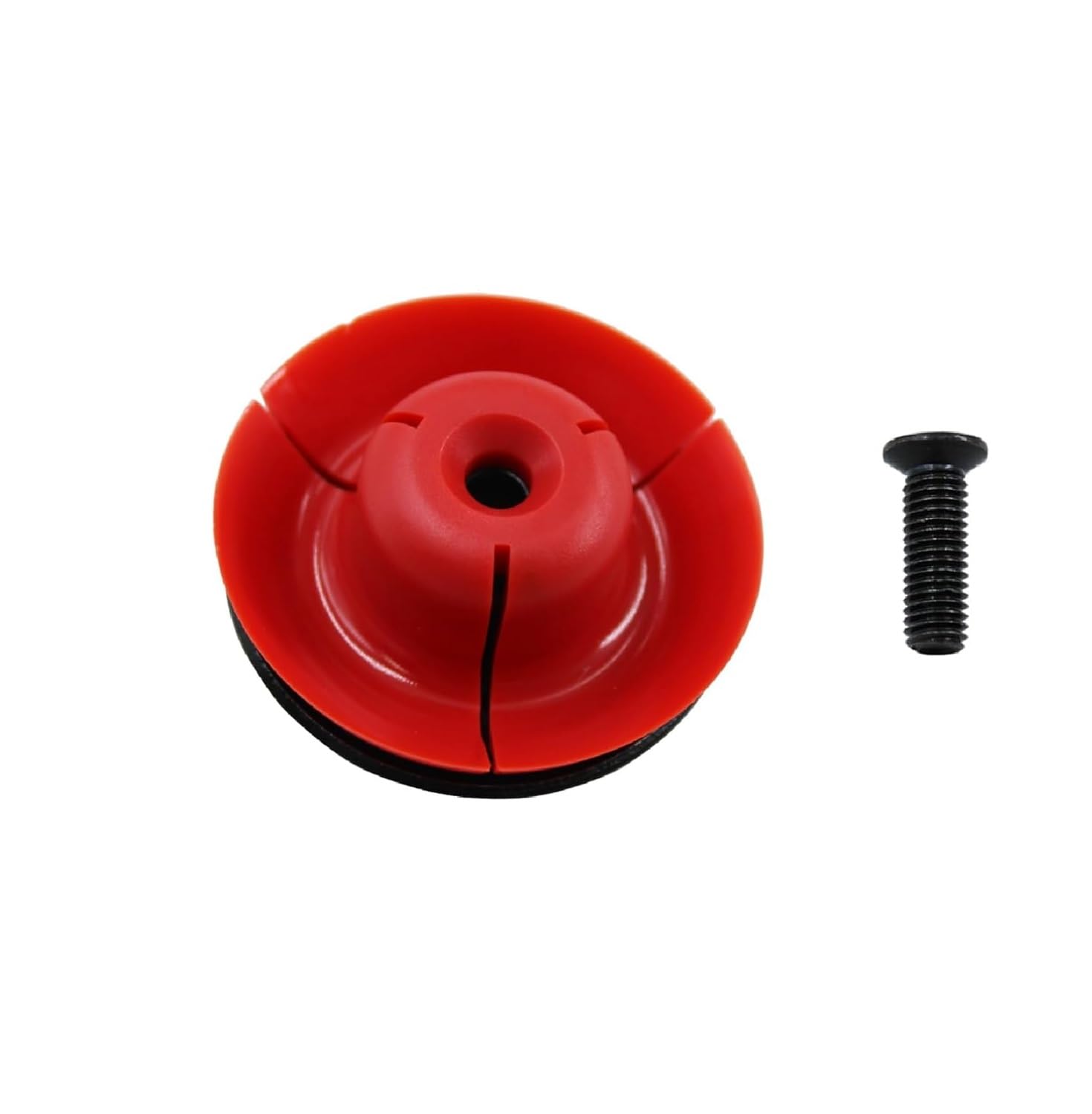 44-70-0375 Metal Sausage Plunger Kit Fits Milwaukee Cordless Caulking & Grease Gun 2441-20 2641-20 2641-21CT 2642-21CT 2643-21CT Sausage Barrel Plunger & Screw Kit (1 Pack)