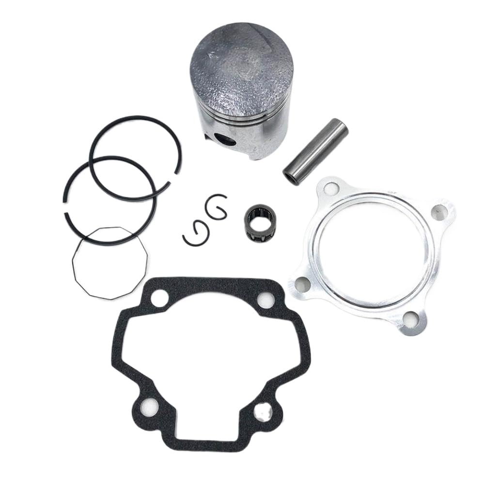 Set pistone compatibile con guarnizioni per fasce elastiche dello spinotto del pistone PW50 PW 50 Y-Zinger