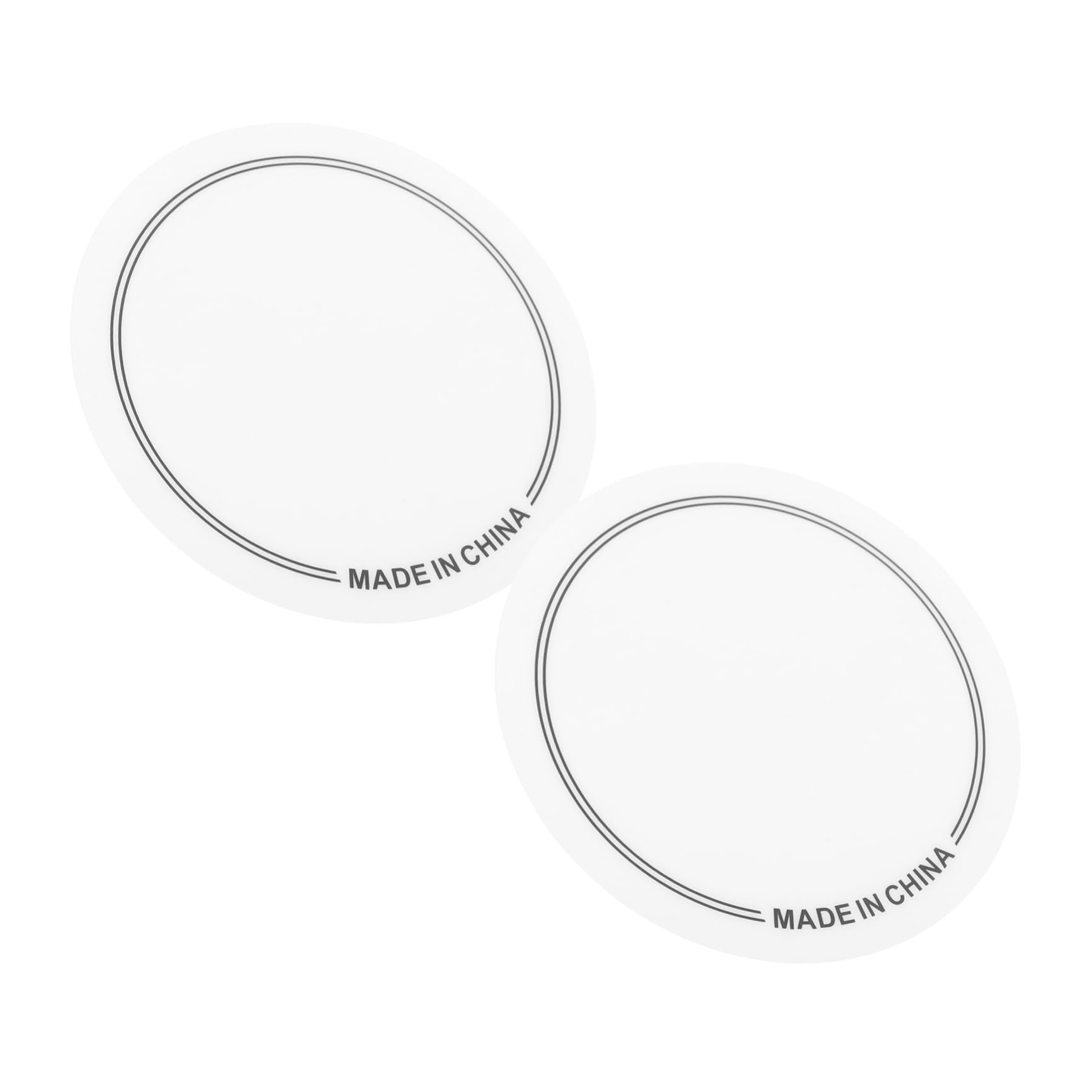 SUPVOX 2Pcs Kick Drumhead Protection Pads for Single Pedal Durable Adhesive Drum Patches for Enhanced Sound and Playability Compatible with Various Drum Brands and Models