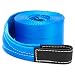 Driver Recovery 4" x 30' Heavy Duty Tow/Recovery Winch/Snatch Strap with Reinforced Loops - 20,000 Pound Pulling Power for Emergency Towing