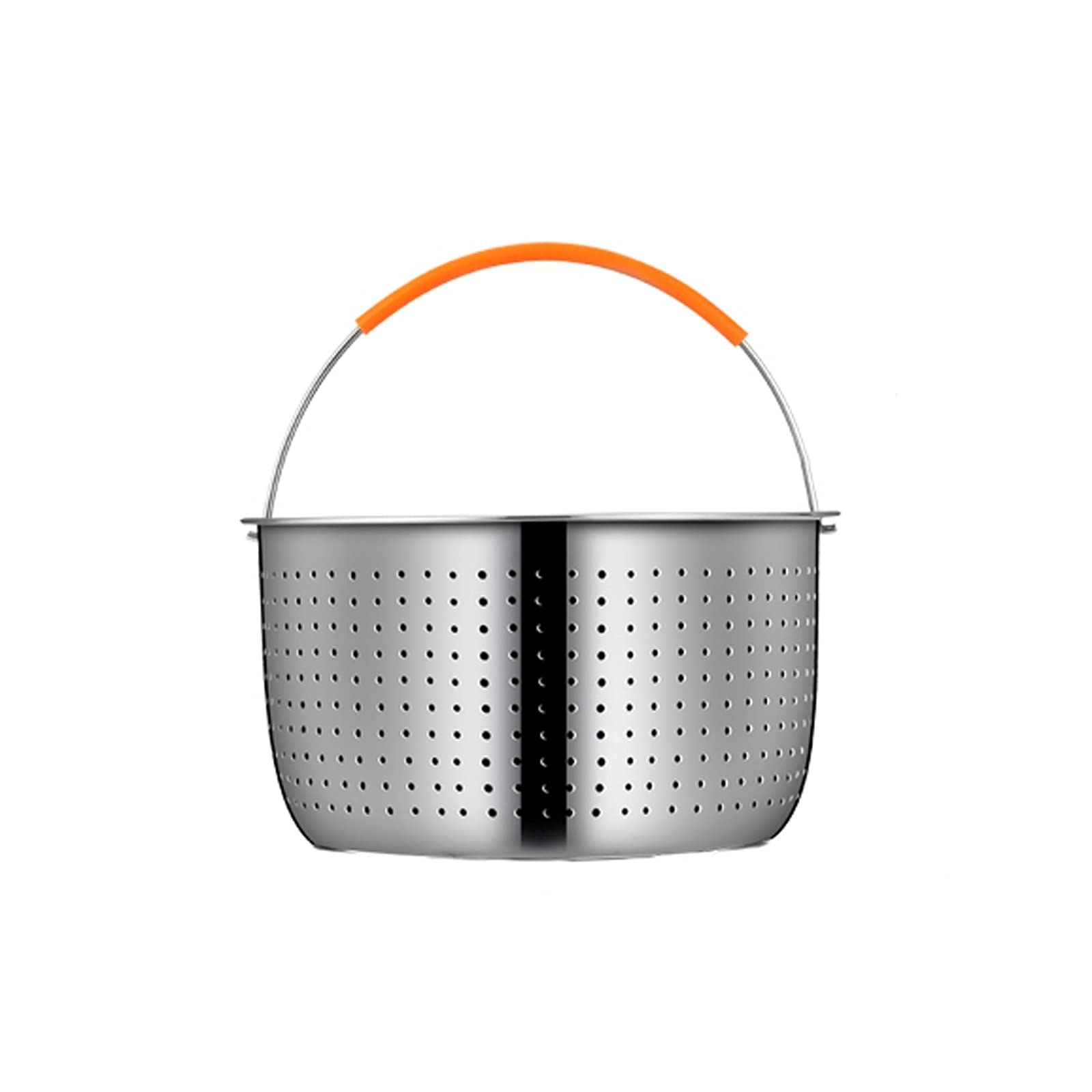 Filtro Per Friggitrice Cestello Per Friggitrice Pe Portable Fry Basket Filtro da cucina Filtro francese frittura Setaccio Cucina Cucina Strumenti di cottura rotondi Filtro dell'olio in acciaio inox Pr