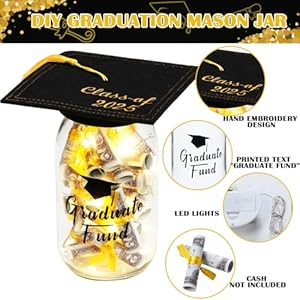 2025graduationgiftsforherhimlightedgraduationmasonjarfilledwithmoneyclassof2025capkitgraduationdecorationsclassof2025graduationcenterpiecesmoneygiftideasforboysgirls Urban Country Home Decor 2025 graduation gifts for herhim lighted graduation mason jar filled with money class of 2025 cap kitgraduation decorations class of 2025 graduation centerpieces money gift ideas for boys girls urban country home decor