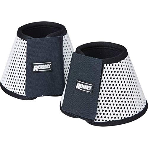 Roma Air Flow Shock Absorber Bell Over Reach Boots Full Size White