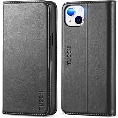 Funda TUCCH iPhone 14 Plus 5G con bloqueo RFID Cover