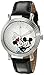 Disney Women's W001861 Mickey & Minnie Analog Display Analog Quartz Black Watch