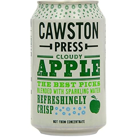 Cawston Press Sparkling Cloudy Apple 6 x 330ml (Pack of 4 Cover