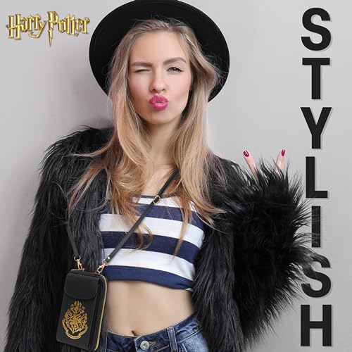 Harry Potter Womens Crossbody Bag, Cell Phone Bag with Card Slots Adjustable Strap - Womens Gifts4