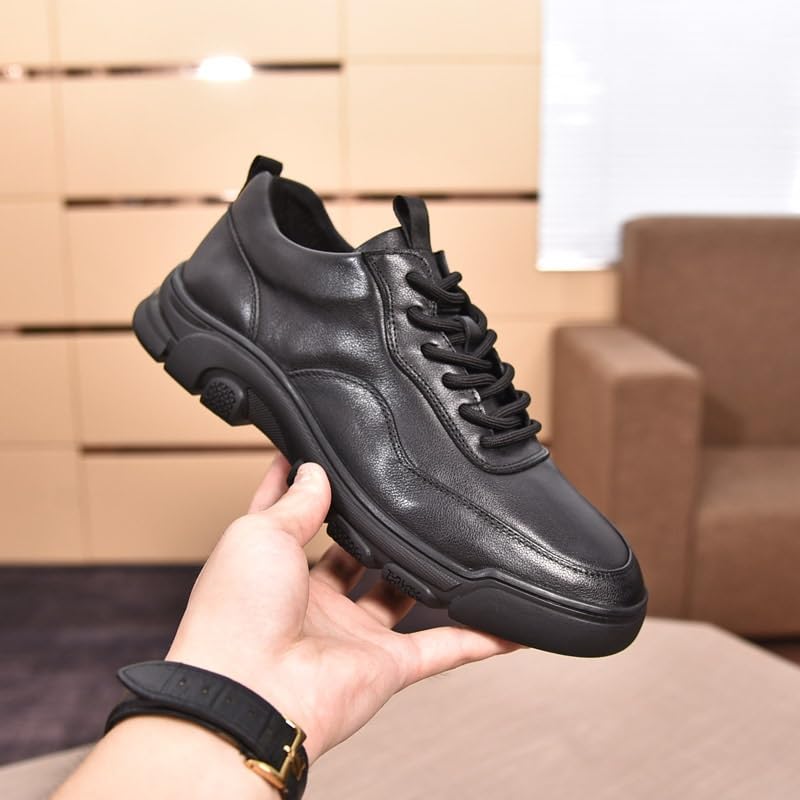 Men's Dress Sneakers Casual Oxford Lace Up Formal Shoes Formal Leather Shoes for Weddings Business Office Prom3