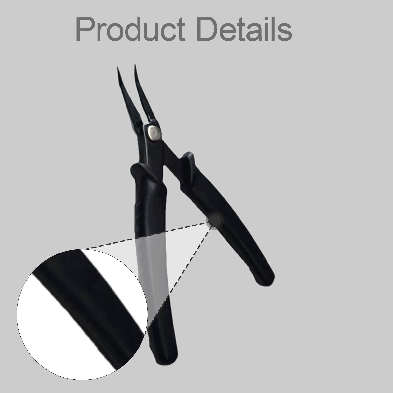 Badminton Racket Stringing Plier mit Gebogener Nase Präzisem Antirutsch Design Komfortablem Griff Robuster Pp Und Metallkonstruktion für Tennis Und B