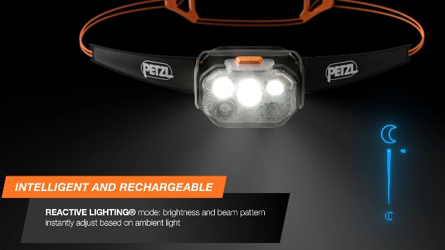 Amazon.com : PETZL Swift RL Headlamp - Lightweight & Rechargeable