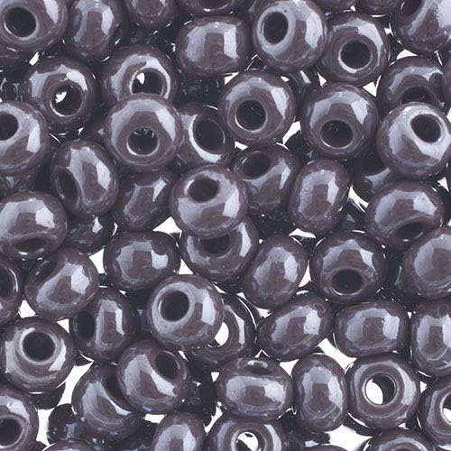 John Bead Czech Glass Seed Beads 32/0 (8mm) Opaque Light Amethyst Sfinx 250Grams Beads for DIY Arts Crafts Jewelry Bracelets Necklaces Earrings Making