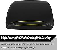 Vista 134 de Funda para reposabrazos de consola central, de piel, antiarañazos, protector de reposabrazos central, accesorios de decoración interior, compatible