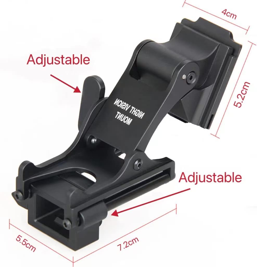 PVS 14 NVG Mount Night Vision Goggles Metal Helmet Mount Rhino Mount Compatible with All Models of PVS 14