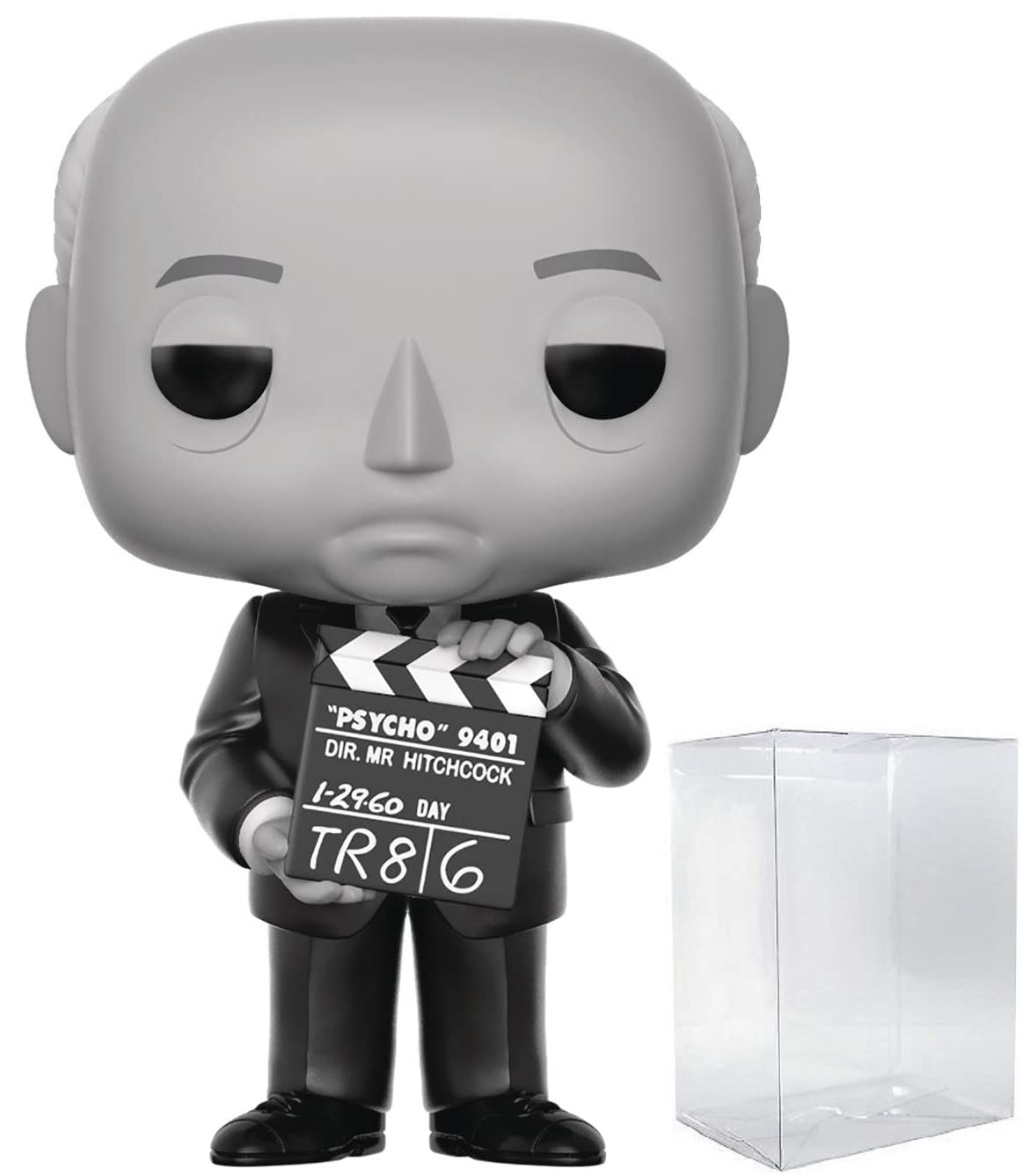 POP Directors: Alfred Hitchcock Funko Pop! Vinyl Figure (Bundled with  Compatible Pop Box Protector Case) Multicolor inches