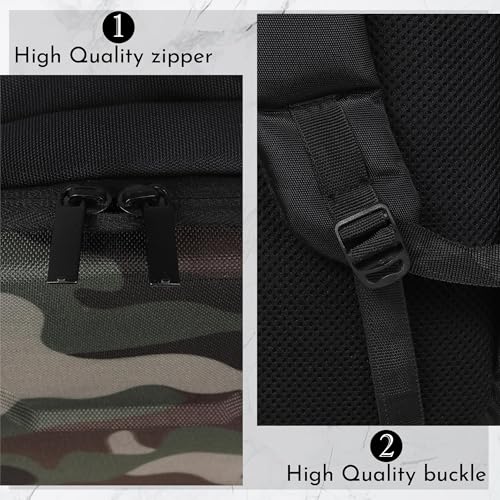 Image of GadgetBite Camera Bag Hardshell Water Resistant Professional Camera Backpack with Rain Cover Customizable Shockproof Lens Pockets for DSLR Lenses Go Pro Canon Nikon Sony Cameras Accessories
