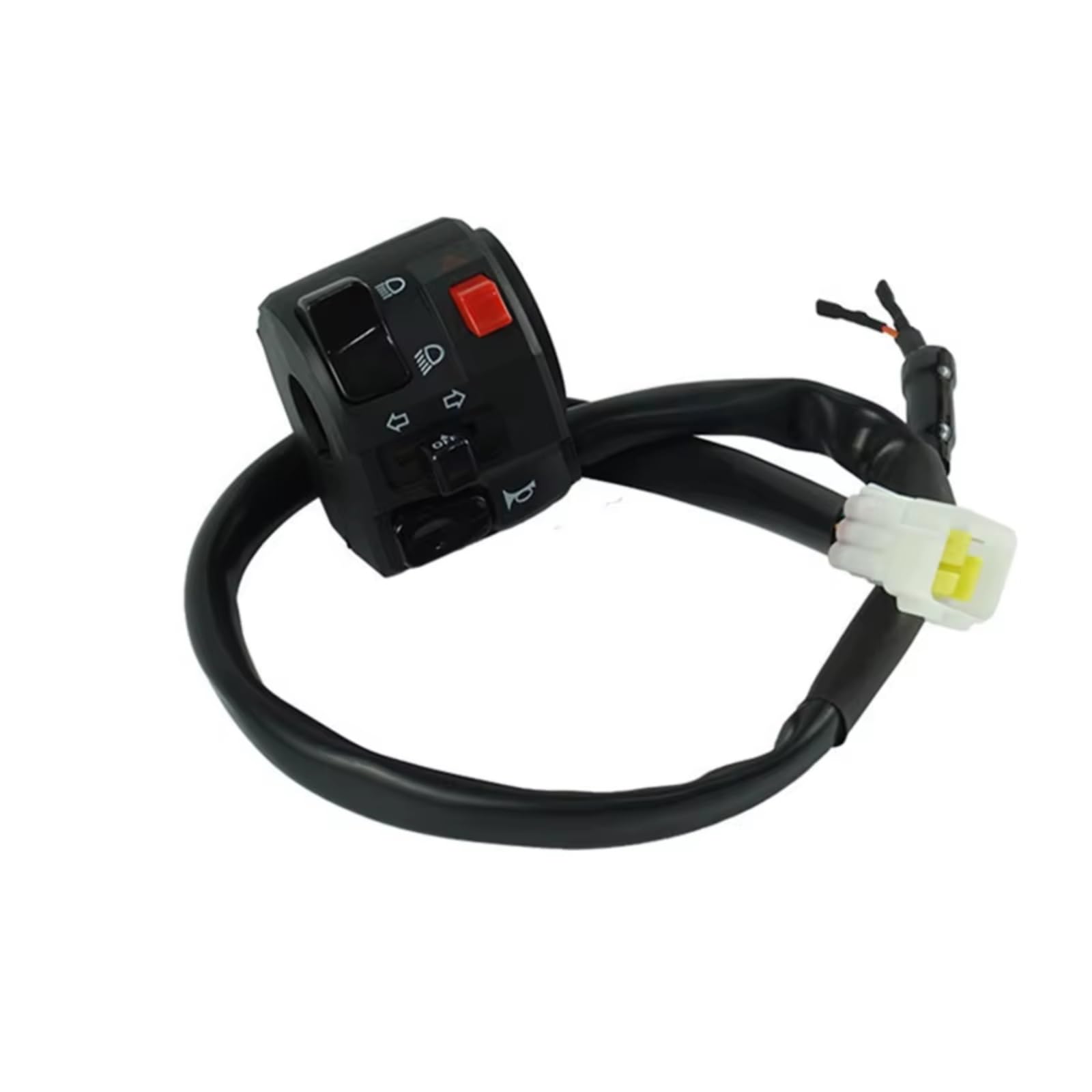 Interruttore A Pulsante Sinistro Da 22mm Indicatori Di Direzione Moto Universale Abbaglianti/anabbaglianti Fari Fendinebbia E Indicatori Di Direzione Manubrio Kill Interruttore