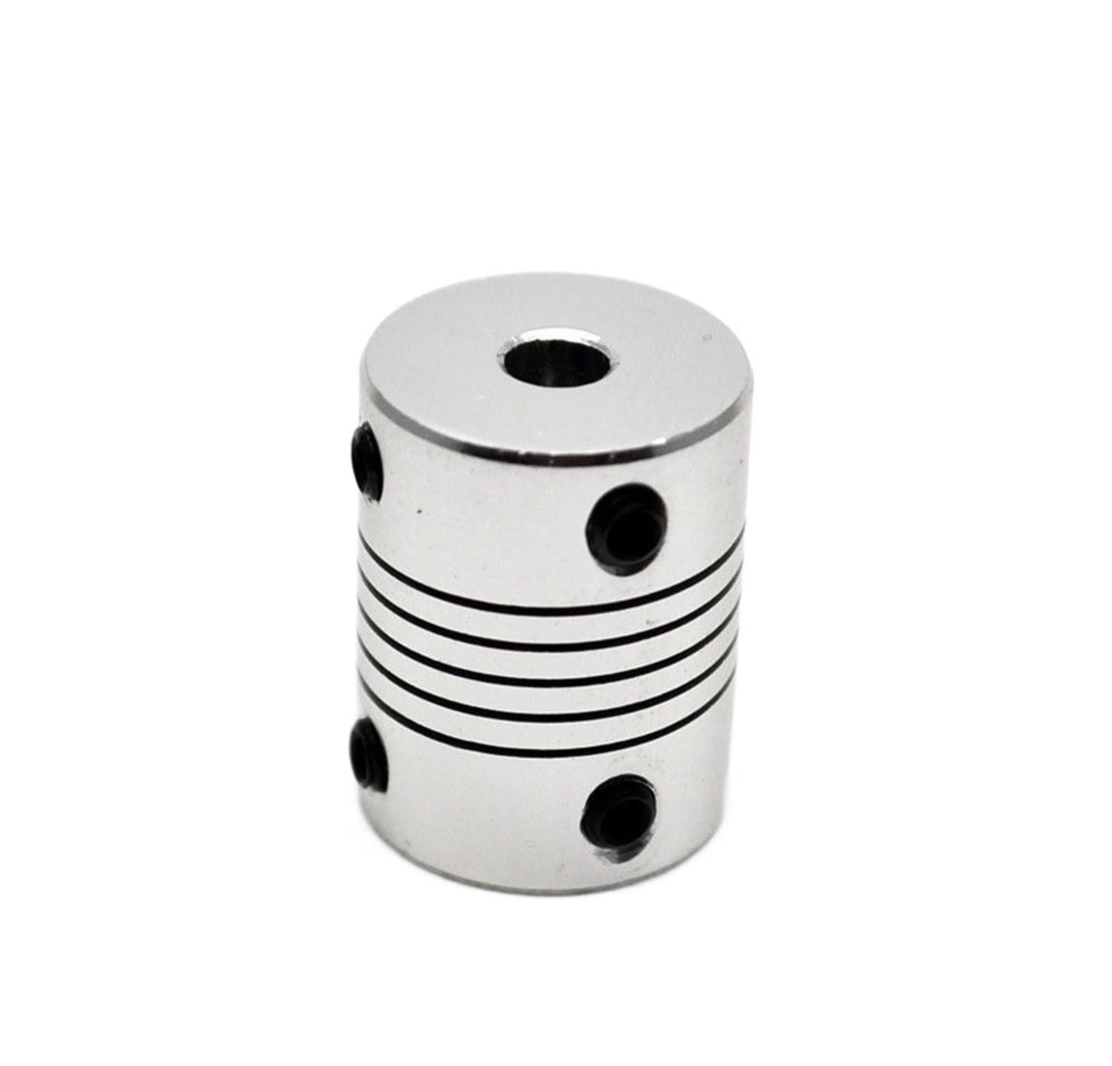 Rigid Coupling,Stainless Steel Rigid Coupling 1pcs OD19x25mm Aluminium CNC Motor Shaft Coupler Flexible Coupling(5x10)