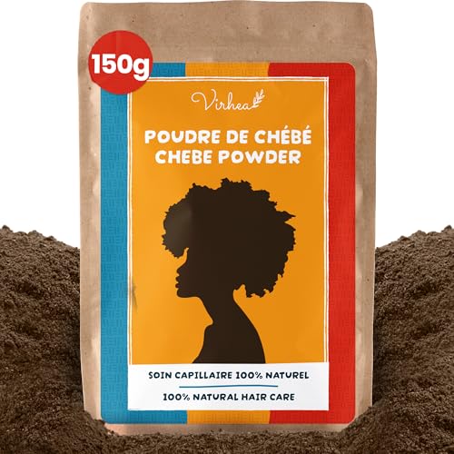 Chad Chebe Powder 150g - Natural African Hair Growth Treatment for Women - Pure Traditional Chadian Recipe for Long Thick Hair - Ancient Beauty Secret from Chad - Hair Care Supplement