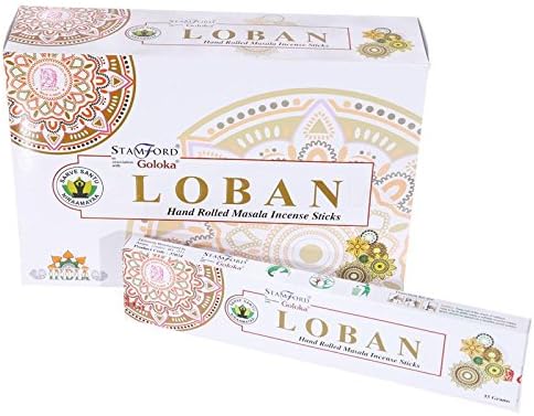 Goloka - Loban Masala Incense Sticks - 15g each (Pack of 12)